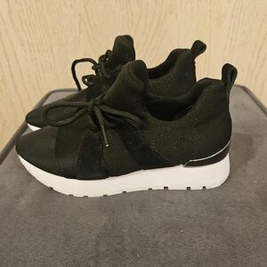 Donna Karan Black Sneakers